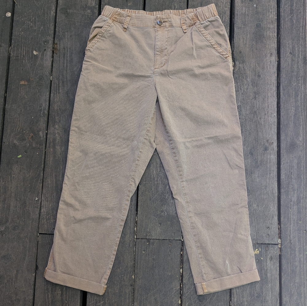 Old Navy Straight Leg Tan Chinos